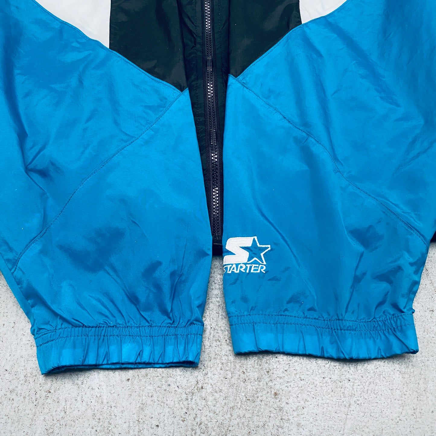 Jacksonville Jaguars: 1990's Fullzip Starter Windbreaker (XL)