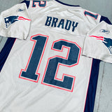 New England Patriots: Tom Brady 2003/04 Silver Jersey (M)
