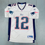 New England Patriots: Tom Brady 2003/04 Silver Jersey (M)