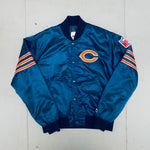Chicago Bears: 1980's Satin "The Ditka" Proline Starter Bomber Jacket (M)