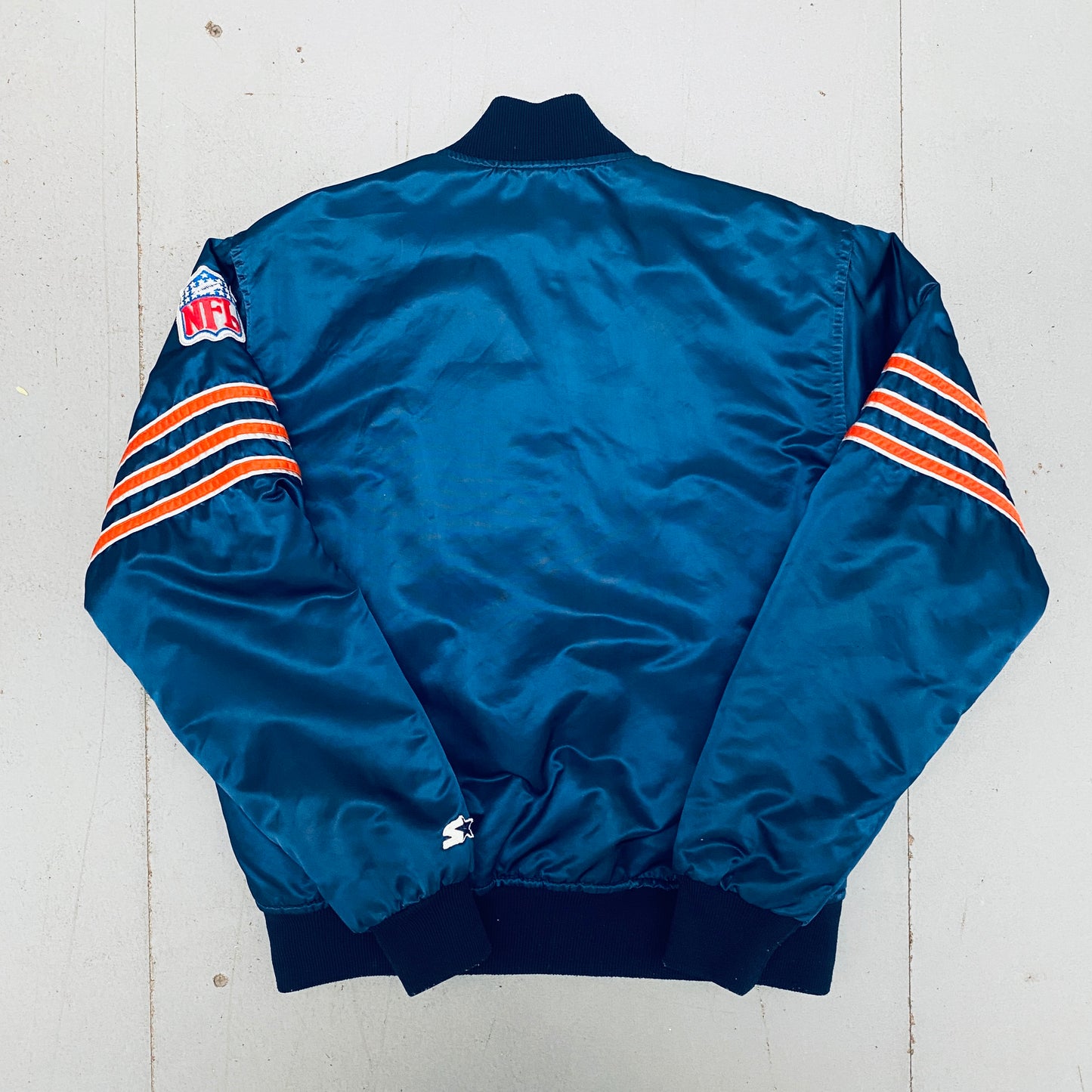 Chicago Bears: 1980's Satin "The Ditka" Proline Starter Bomber Jacket (M)