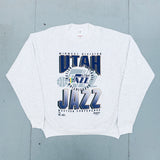 Utah Jazz: 1990's Graphic Spellout Sweat (L)