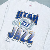 Utah Jazz: 1990's Graphic Spellout Sweat (L)