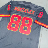Kansas City Chiefs: Tony Gonzalez 1999/00 Graphite Jersey (M/L)