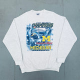 Michigan Wolverines: 1997 National Champions Rose Bowl Graphic Sweat (XL)