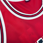 Chicago Bulls: Scottie Pippen 1997/98 Red Champion Jersey (L/XL)