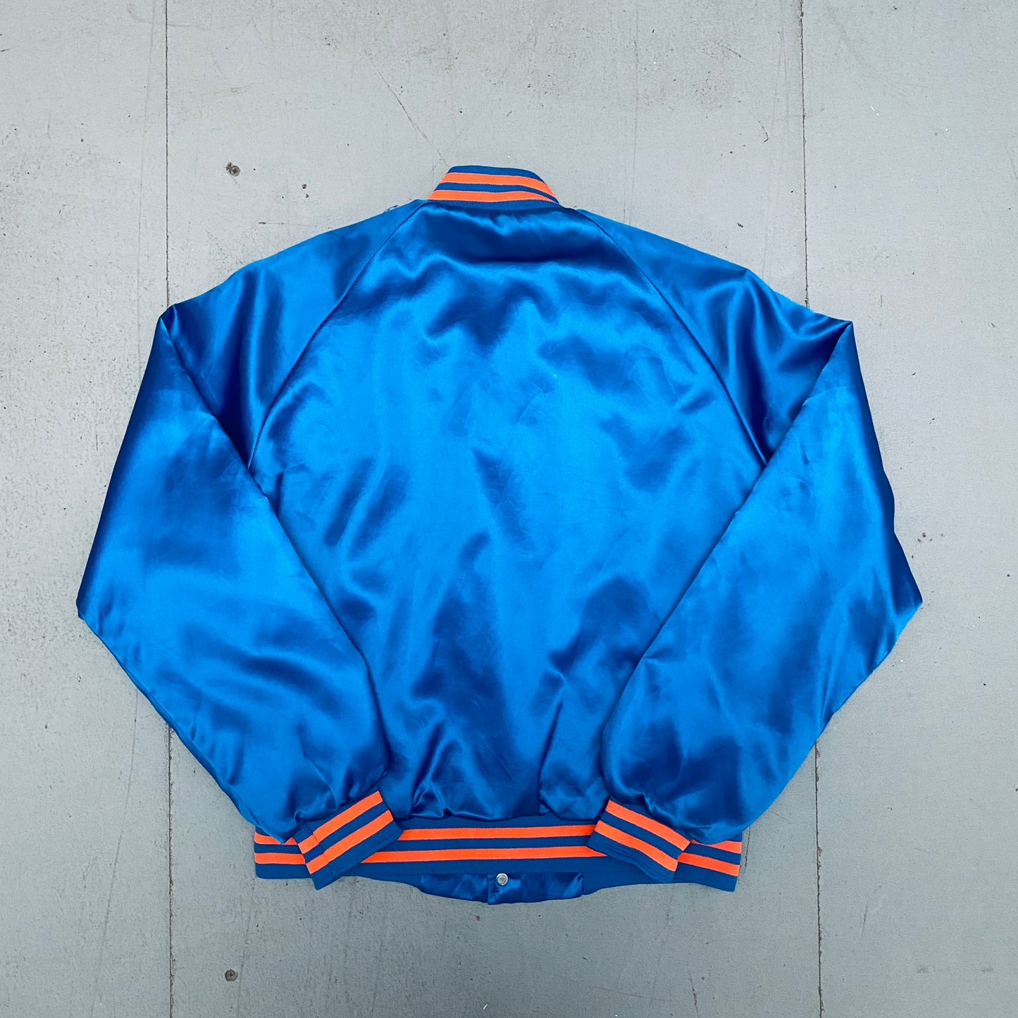 Denver Broncos: 1987 Chalk Line AFC Champions Satin Bomber Jacket (M/L)