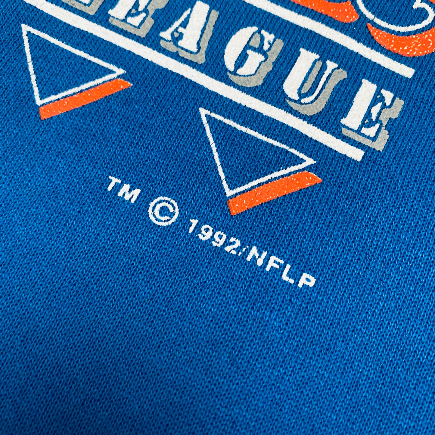 Denver Broncos: 1992 Graphic Spellout Sweat (L)