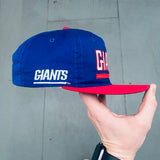New York Giants: 1990's Sports Specialties Embroidered Wordmark Spellout Snap