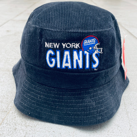 New York Giants: 1991 Corduroy Embroidered Bucket Hat - NWT!