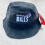 Buffalo Bills: 1991 Corduroy Embroidered Bucket Hat - NWT!
