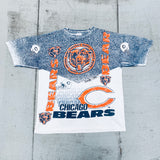 Chicago Bears: 1990's Magic Johnson T's All Over Print Tee (L/XL)