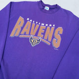 Baltimore Ravens: 1997 Pro Player Graphic Spellout Sweat (XL)