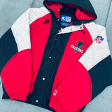 Atlanta Falcons: 1990's Fullzip Starter Jacket (L/XL)