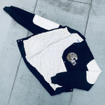 New Orleans Saints: 1990's Chalk Line Reverse Spellout Bomber Jacket (M/L)