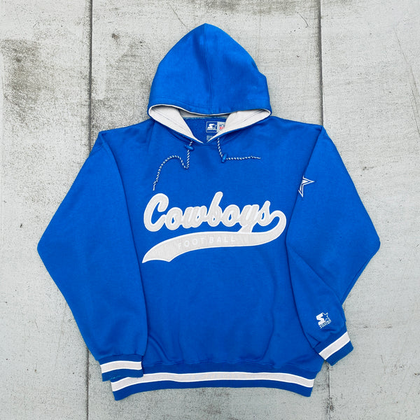 Sale 90s DALLAS COWBOYS SCRIPT STITCHED LEGENDS SWEATSHIRT