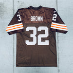 Cleveland Browns: Jim Brown Throwback Jersey (M)