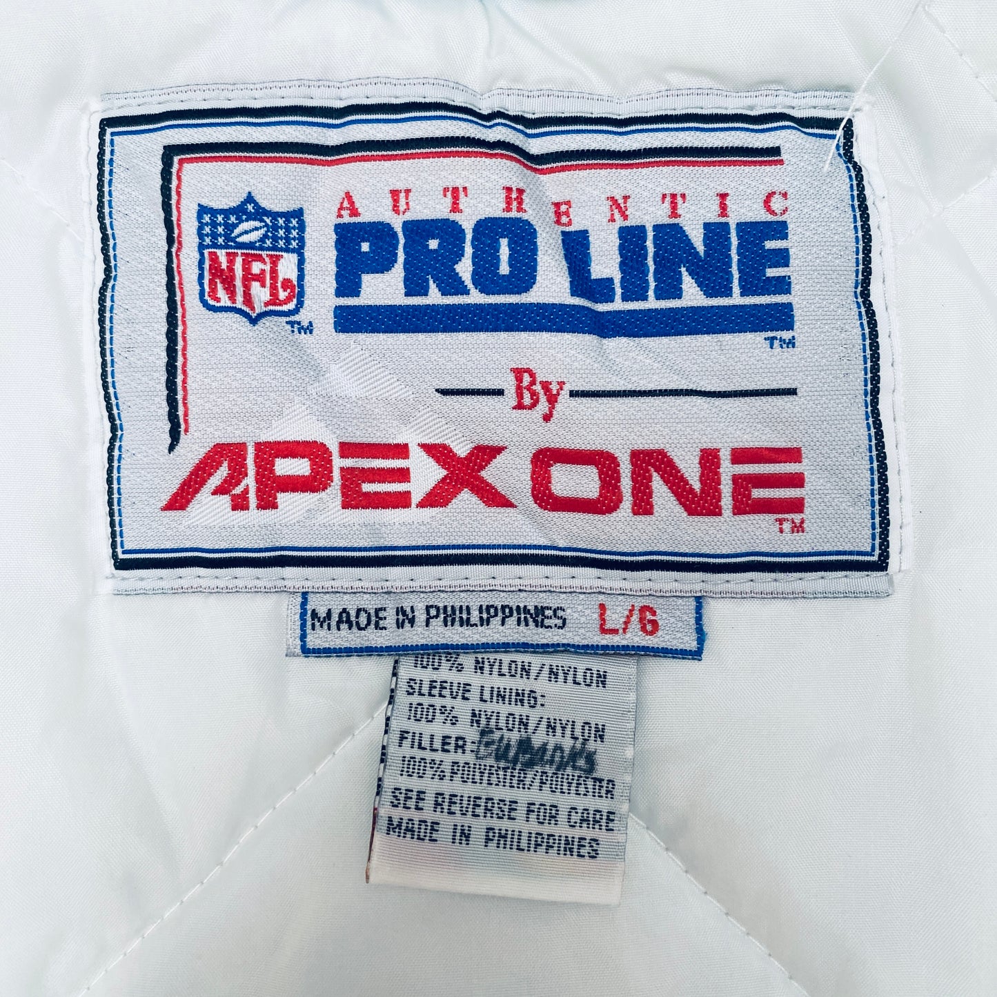 Miami Dolphins: 1990's Apex One "Ice Cream Man" Wave Fullzip Proline Jacket (L)