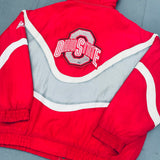 THE Ohio State Buckeyes: 1990's Apex One "Ice Cream Man" Wave Fullzip Jacket (XL)