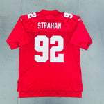 New York Giants: Michael Strahan 2004/05 Red Alternate (L)