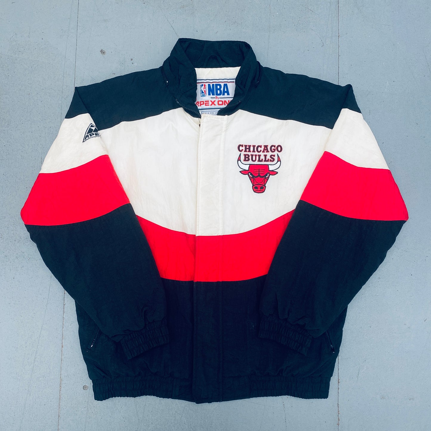 Chicago Bulls: 1990's Apex One Wave Fullzip Jacket (M)