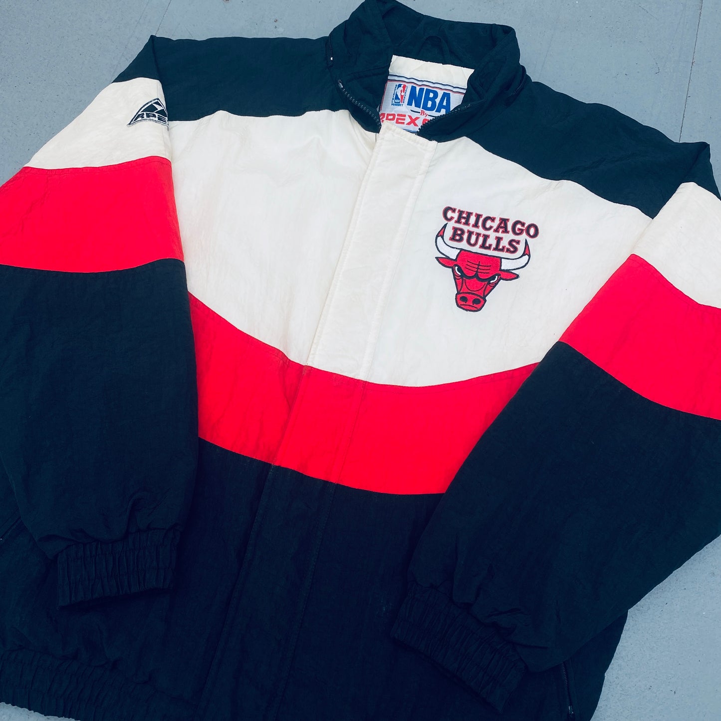 Chicago Bulls: 1990's Apex One Wave Fullzip Jacket (M)