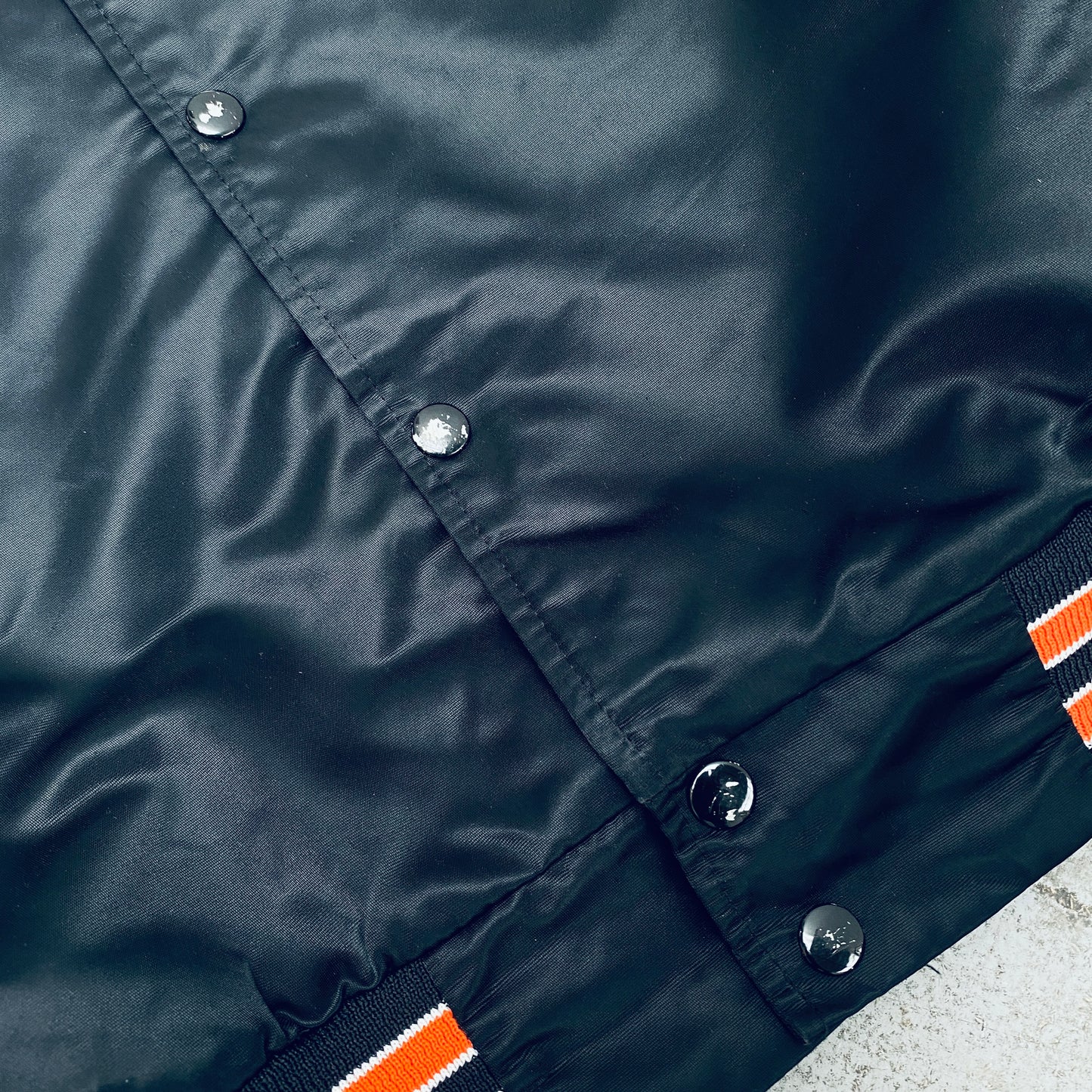 San Francisco Giants: 1990's Chalk Line Satin Bomber Jacket (L)