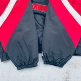 Chicago Blackhawks: 1990's 1/4 Zip Center Ice Starter Breakaway Jacket (XL)