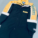 Pittsburgh Steelers: 1990's Fullzip Starter Trench Coat (XL)