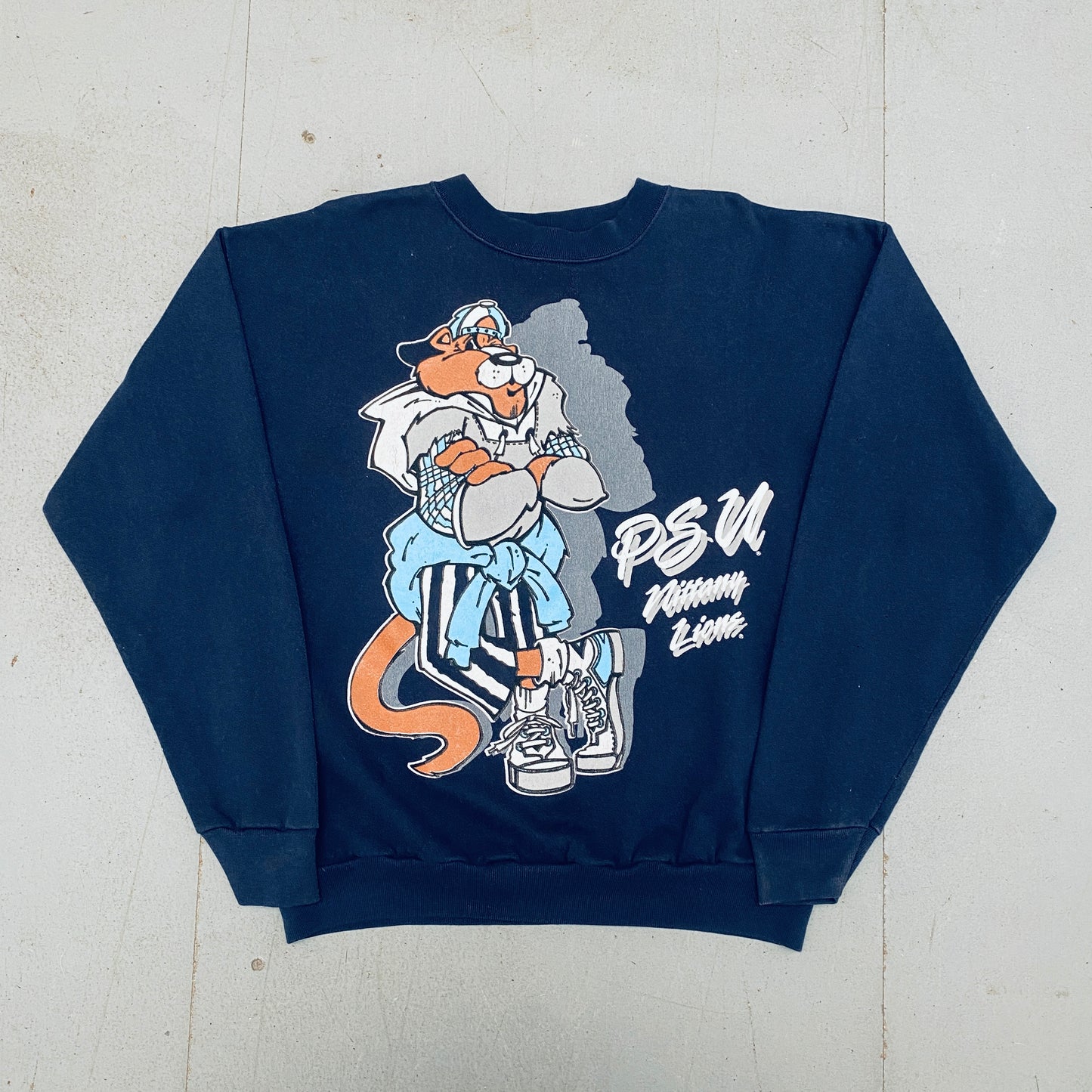 Penn State Nittany Lions: 1990's Graphic Spellout Sweat (L)