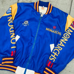 WLAF: London Monarchs 1991 Sublimated Fullzip Bomber Jacket (XL)