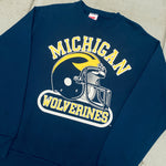 Michigan Wolverines: 1990's Graphic Spellout Sweat (S/M)