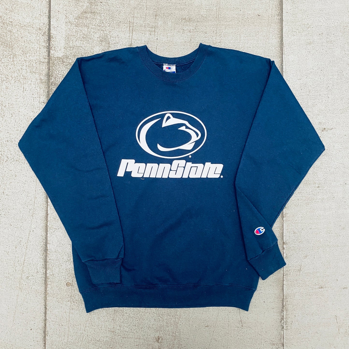 Penn State Nittany Lions: 1990's Champion Graphic Spellout Sweat (S)