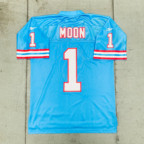 Houston Oilers: Warren Moon 1990 Throwback Jersey - Stitched (M)