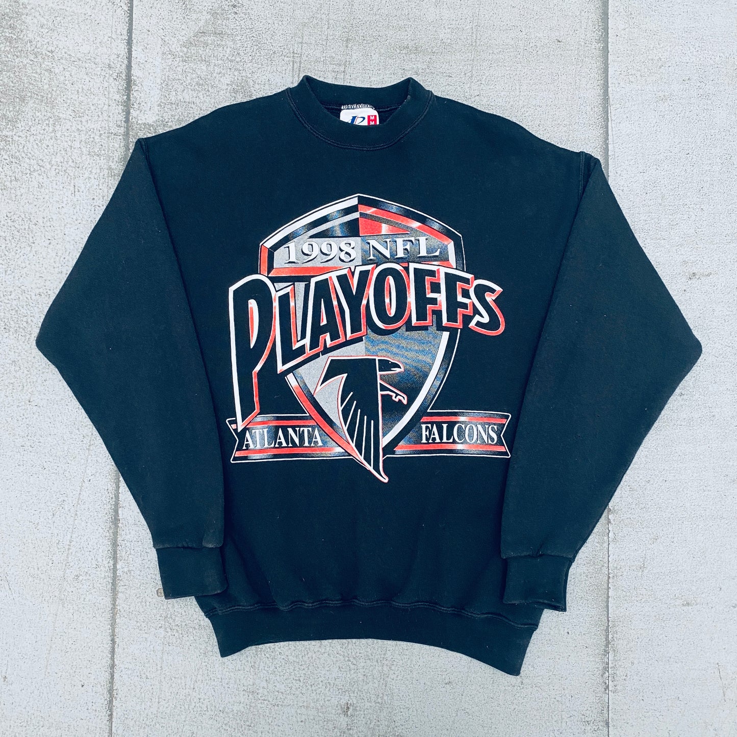 Atlanta Falcons: 1998 Logo Athletic Graphic Spellout Sweat (M)