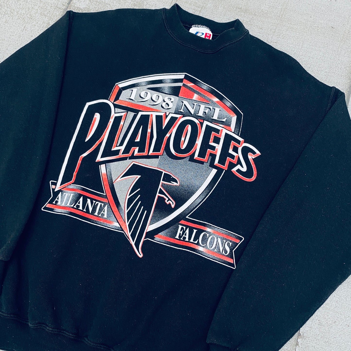 Atlanta Falcons: 1998 Logo Athletic Graphic Spellout Sweat (M)