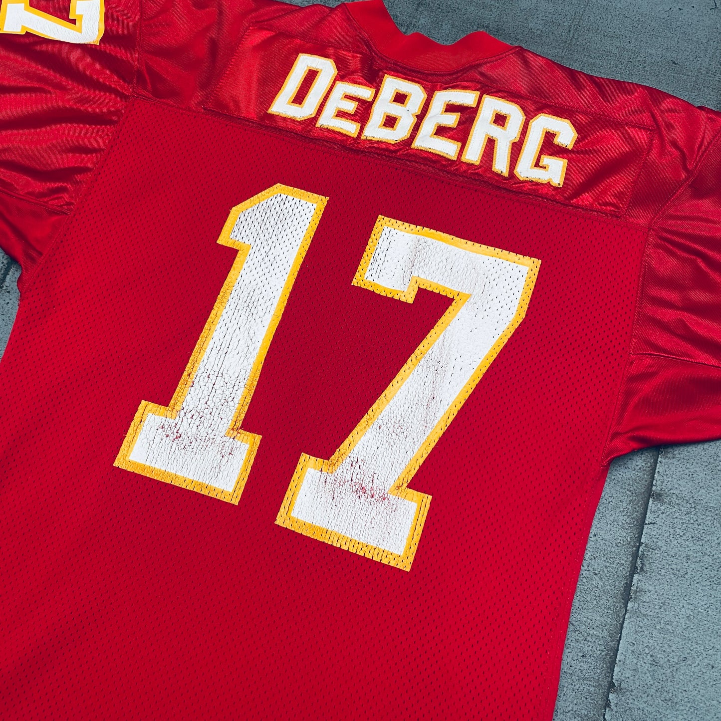 Kansas City Chiefs: Steve DeBerg 1990/91 - Stitched (M)