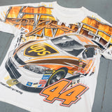 NASCAR: 2006 Dale Jarrett "Determined To Deliver"  All Over Print Chase Authentic Tee (L)