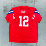 New England Patriots: Tom Brady 2009/10 w/ AFL 50th Season Anniversary Patch (XXL)
