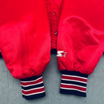 St. Louis Cardinals: 1980's Satin Diamond Collection Starter Bomber Jacket (L)