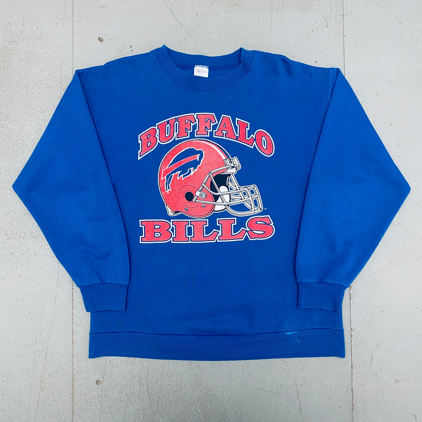 Buffalo Bills: 1990's Graphic Spellout Sweat (M)