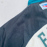 Philadelphia Eagles: 1990's Reebok Reverse Spellout Fullzip Proline Jacket (M)