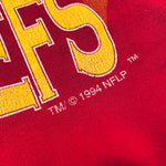 Kansas City Chiefs: 1994 Logo Athletic Sharktooth Graphic Spellout Sweat (XL)
