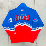 Buffalo Bills: 1990's Logo Athletic Diamond Spike Proline Fullzip Lightweight Jacket (L)