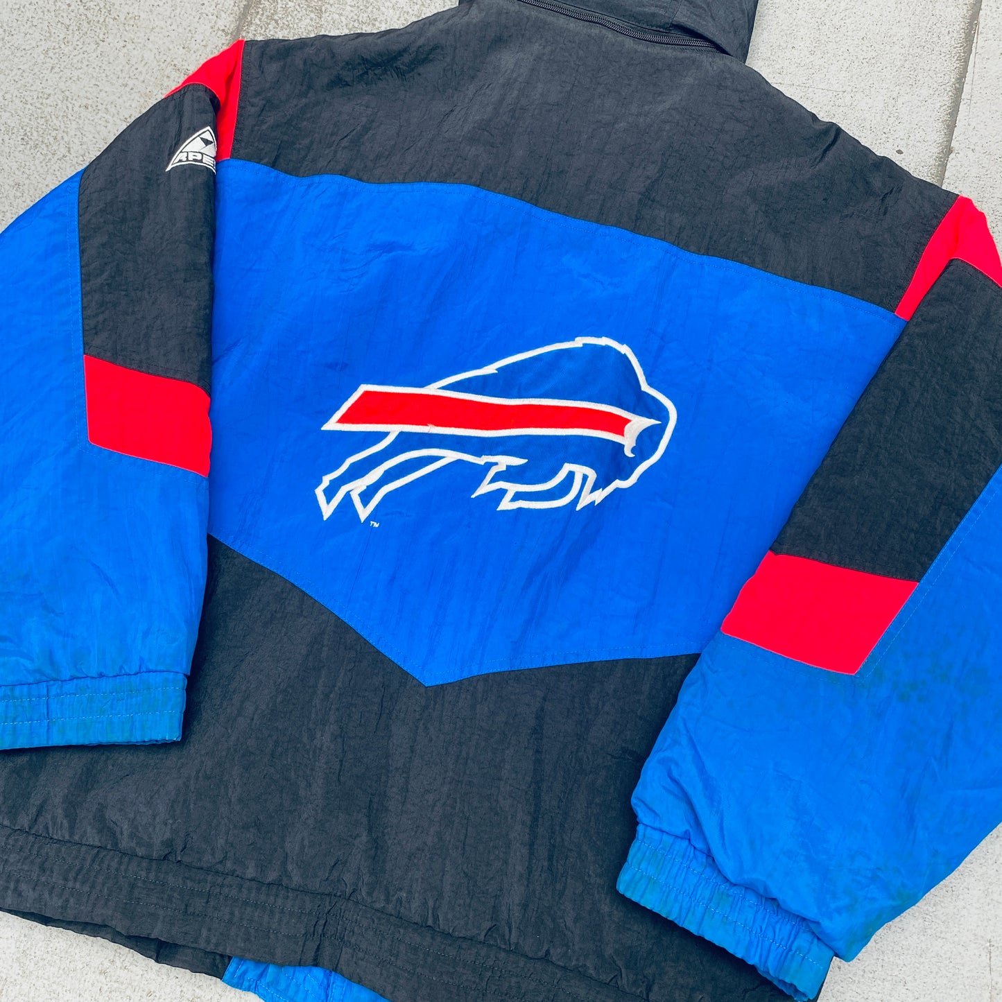 Buffalo Bills: 1990's Apex One Fullzip Jacket (L)