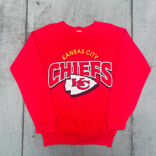 Kansas City Chiefs: 1995 Graphic Spellout Sweat (S)