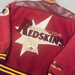 Washington Redskins: 1988 Campri Fullzip Varsity Jacket w/ Super Bowl XXII Plate (XL)