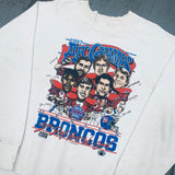 Denver Broncos: 1987 Salem Sportswear AFC Champions Caricature Sweat (M)