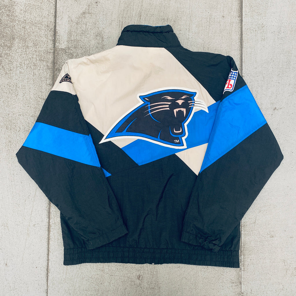 Carolina Panthers Starter Throwback Star Full-Zip Jacket - Black/White