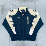 New Orleans Saints: 1990's Reebok Fullzip Proline Windbreaker (XL)